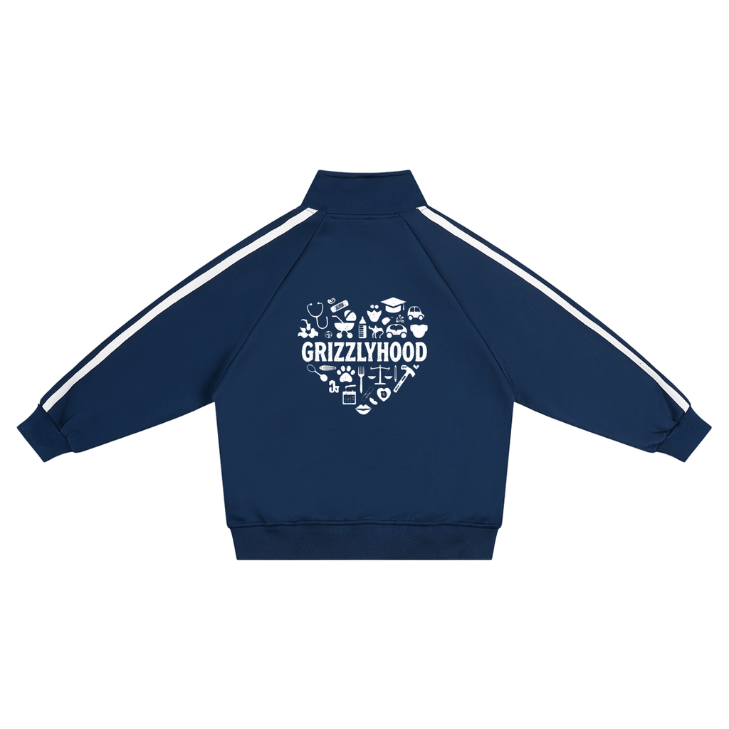 Kids’ Contrast Tape Coach Jacket