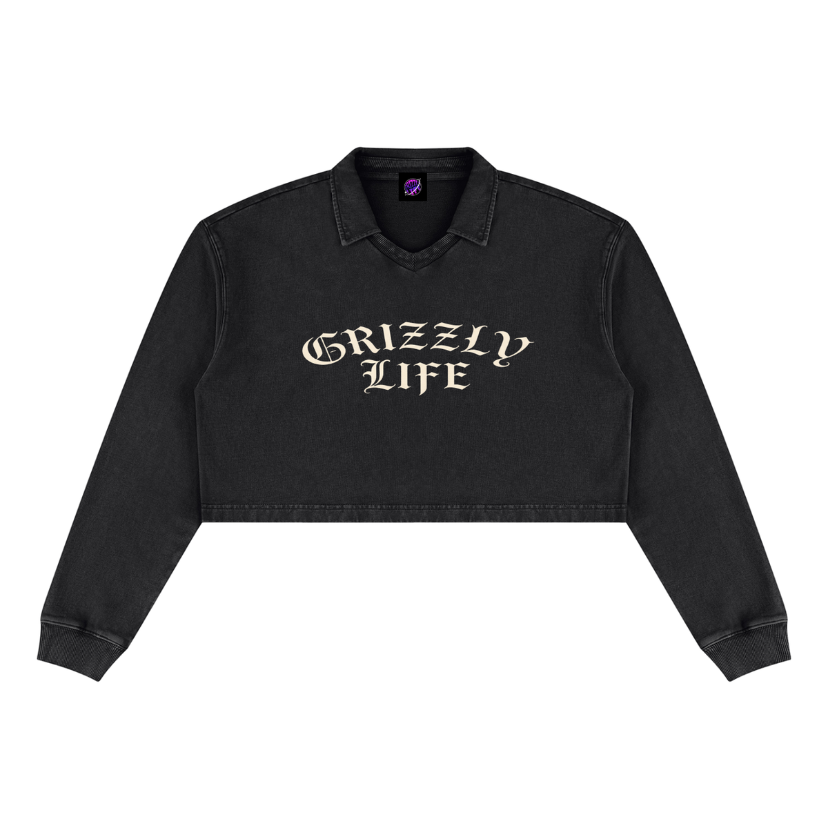 Women’s Vintage Wash Crop Sweatshirt