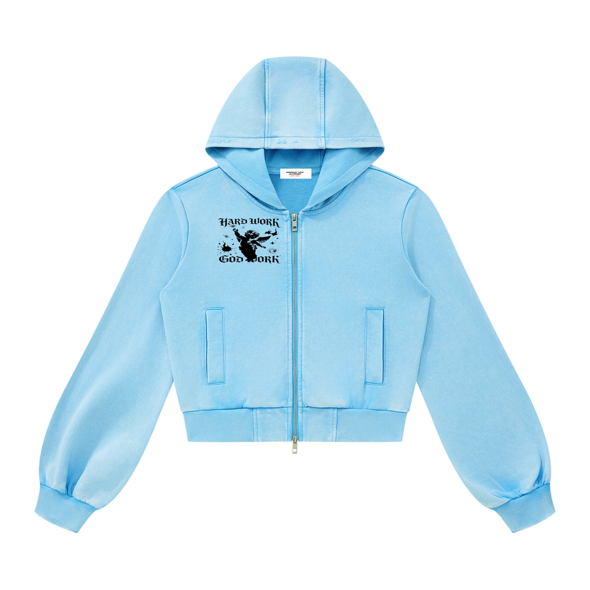 Women’s Vintage Wash Full Zip Hoodie