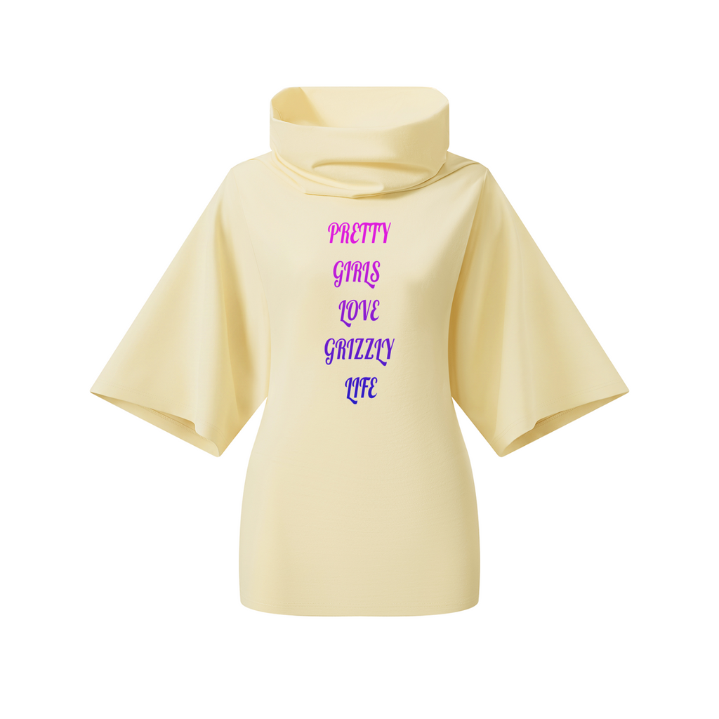 Women’s Turtleneck Batwing Dress