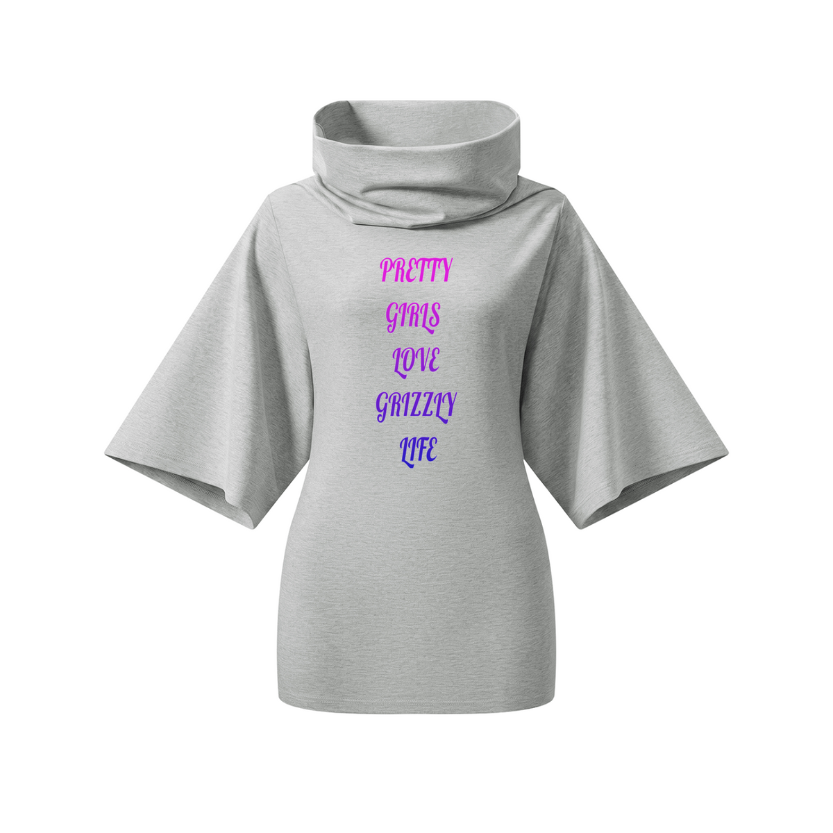 Women’s Turtleneck Batwing Dress