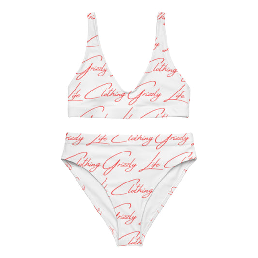 Grizzly Life high-waisted bikini