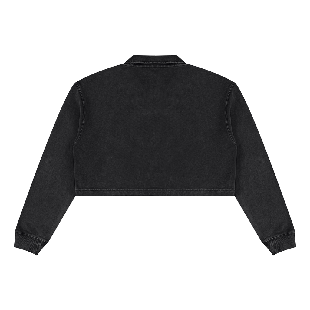Women’s Vintage Wash Crop Sweatshirt