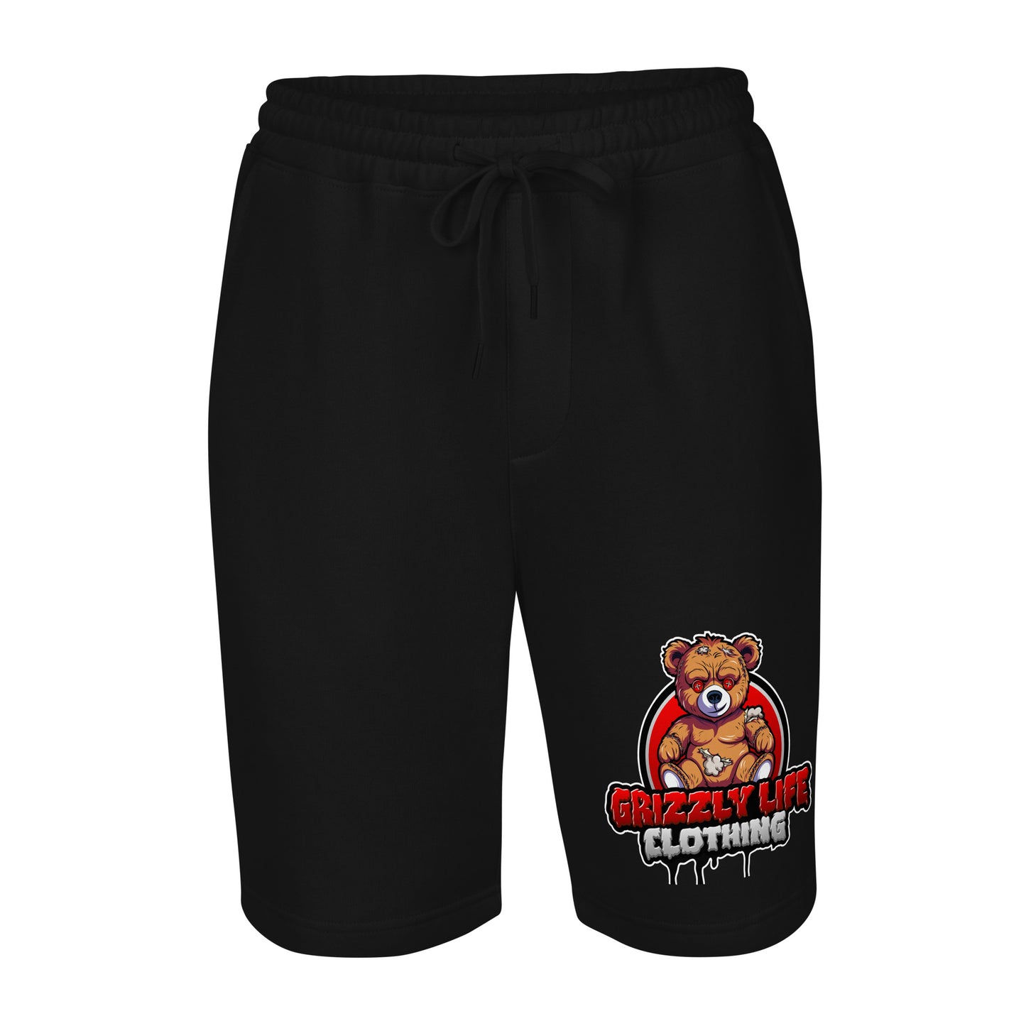 ANGRY BEAR FLEECE SHORTS