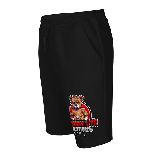 ANGRY BEAR FLEECE SHORTS