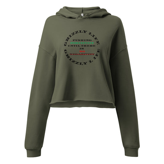 Grizzly Life Crop Hoodie